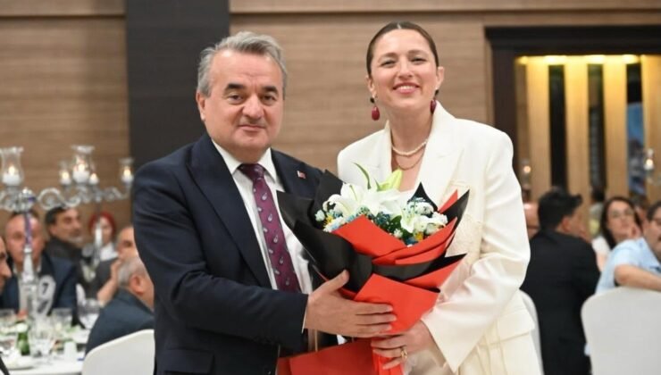 Kaymakam Öztürk’e veda yemeği