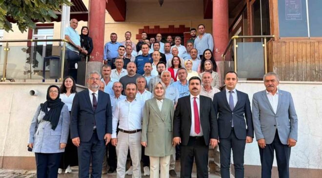 Kaymakamı Odabaşı için veda yemeği programı düzenlendi