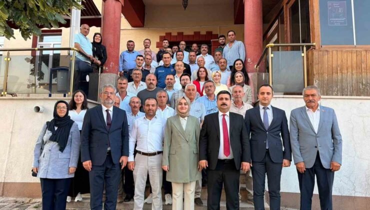 Kaymakamı Odabaşı için veda yemeği programı düzenlendi