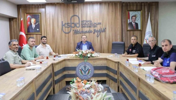 Kütahya’da Afet Risk Yönetimi Koordinasyon Birimi ile İzleme ve Değerlendirme Kurulu oluşturuldu