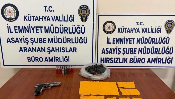 Kütahya’da asayiş uygulamaları
