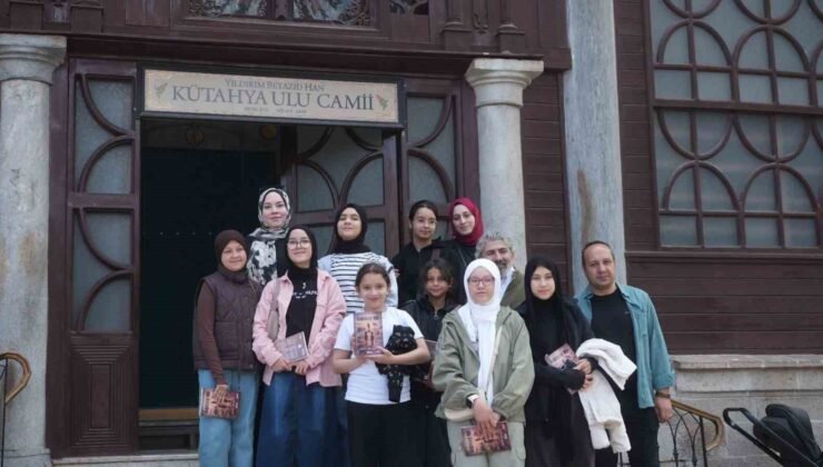 Kütahya’da çocuklar vakıf kültürünü tarihi mekânlarda öğrendi