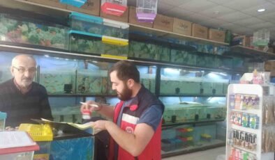 Kütahya’da ev hayvanı satış yerlerinde denetim