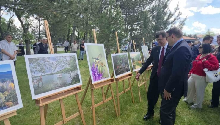 Kütahya’da “Kadının Gözüyle Doğanın Dili” sergisi açıldı