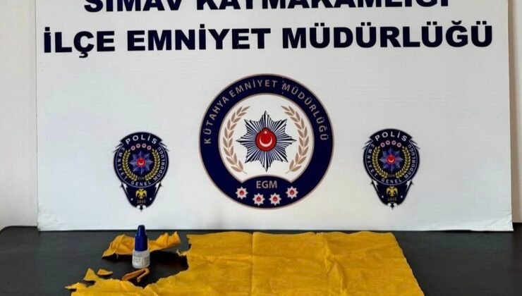 Kütahya’da uyuşturucu operasyonu: 2 şüpheli gözaltına alındı