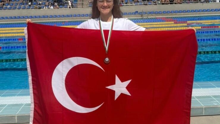 Milli yüzücü Ecrin Çevik’ten uluslararası başarı