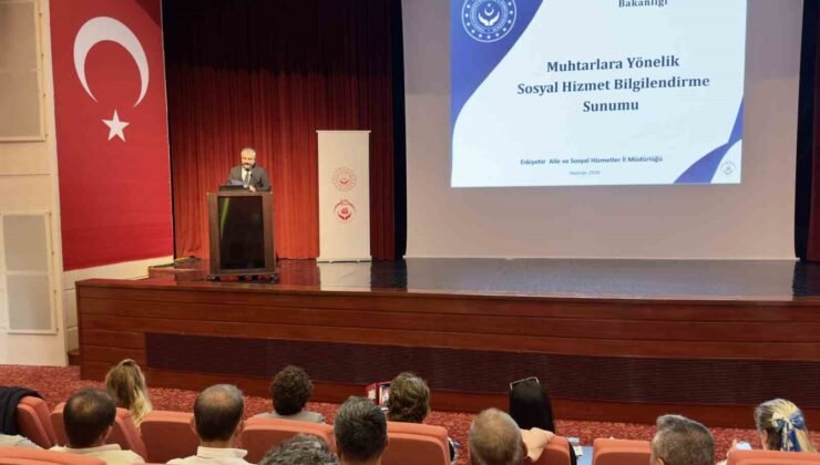 Muhtarlar, kadına yönelik şiddetle ilgili bilgilendirildi