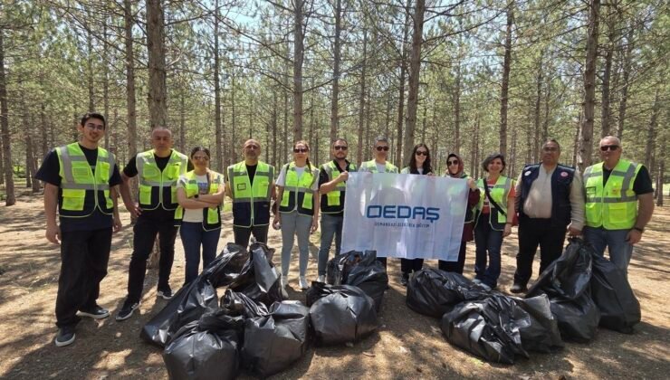 OEDAŞ’ın Geleneksel Çevre Temizliği etkinliğine 132 çalışan katıldı