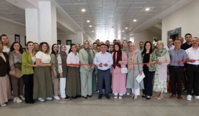 Öğrencilerin el emeği ürünleri sergide beğeni topladı