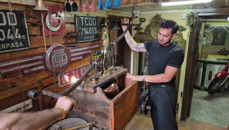 Osmanlı döneminde itfaiyecilikte kullanılan tarihi tulumba zamana meydan okuyor
