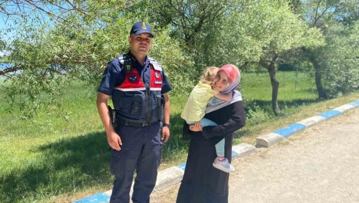 Pelitözü Gölpark’ta kaybolan çocuğu jandarma buldu