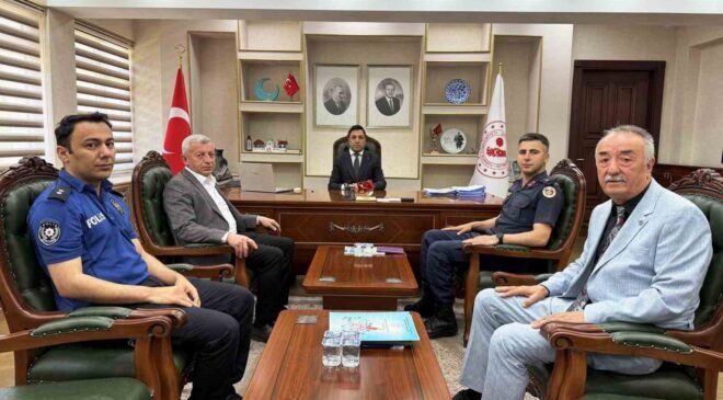 Şaphane’de okul öğrenci güvenliği iş birliği toplantısı gerçekleştirildi
