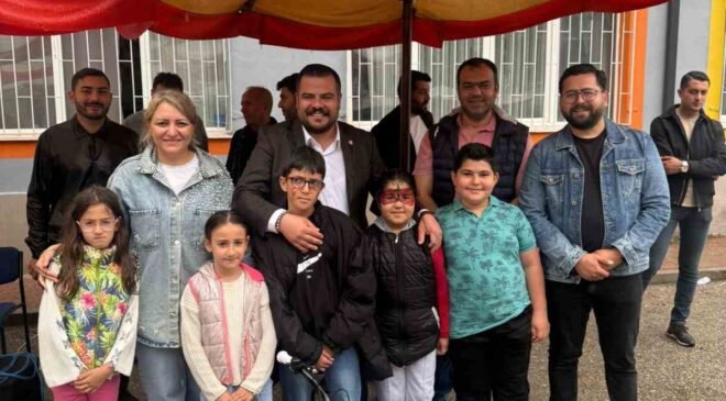 Şarkhöyük’te çocukların yüzünü gülümseten dayanışma