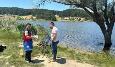 Simav’da amatör balıkçılık denetimleri devam ediyor