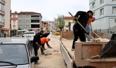 Söğüt Belediyesinden altyapı mesaisi