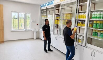 Şuhut’ta ilaç ve gübre bayilerine yönelik denetim