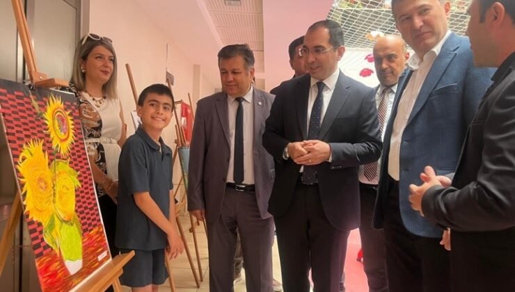 Tavşanlı’da ’Özel’ öğrenciler içlerindeki cevheri eserlerine yansıttı