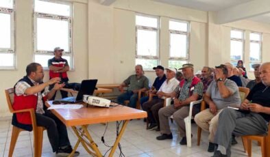 Tavşanlı’da üreticilere, “Bitki Koruma Ürünleri Uygulama Belgesi” eğitimi