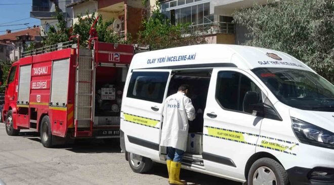 Tavşanlı’da yangın, 1 kişi hayatını kaybetti