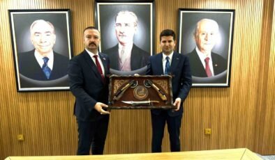 Ülkü Ocakları İl Başkanı Emirler’den MHP lideri Bahçeli’ye ziyaret