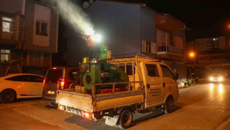 Uşak Belediyesinden vektörle mücadele seferberliği