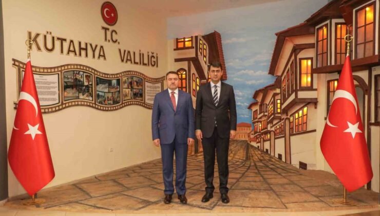 Uşak Valisi Kartal’dan Kütahya Valisi Işın’a iade-i ziyaret