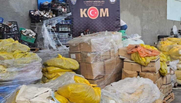 Uşak’ta 30 ton bozuk ve tarihi geçmiş gıda ele geçirildi