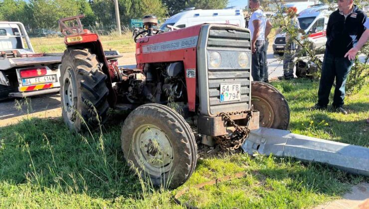 Uşak’ta meydana gelen trafik kazasında 4 kişi yaralandı