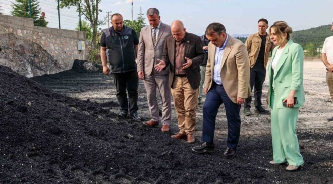 Vali Sözer’den yol ve asfalt tesislerine yakın takip