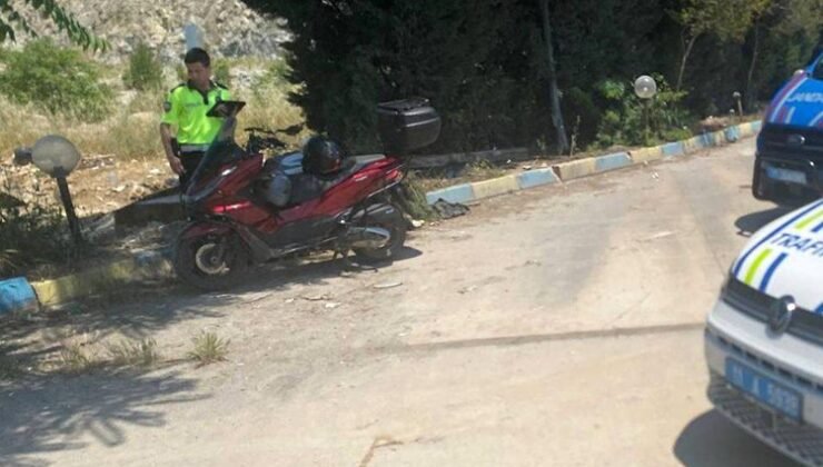 Yakıt aldıktan saniyeler sonra kaza yaptı