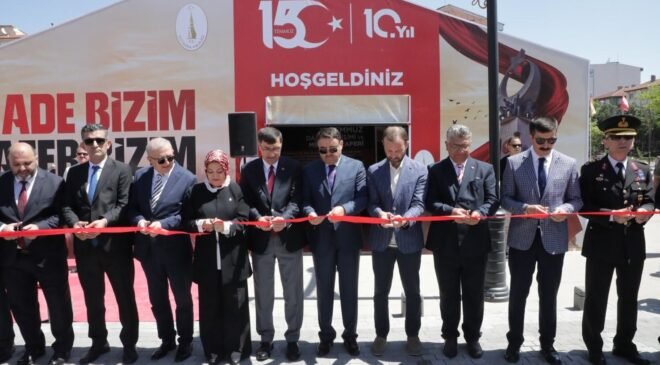 15 Temmuz’un hafızası Kütahya Zafer Meydanı’nda yaşatılıyor