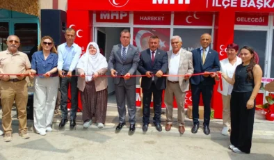 MHP Mihalgazi İlçe Başkanlığı’nın Yeni Hizmet Binası Törenle Açıldı