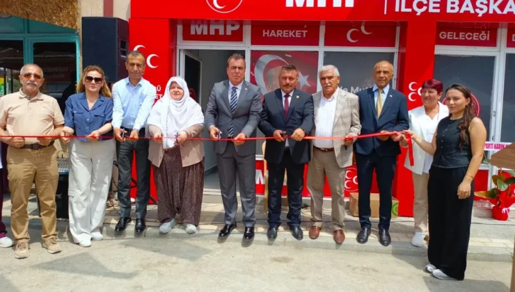 MHP Mihalgazi İlçe Başkanlığı’nın Yeni Hizmet Binası Törenle Açıldı
