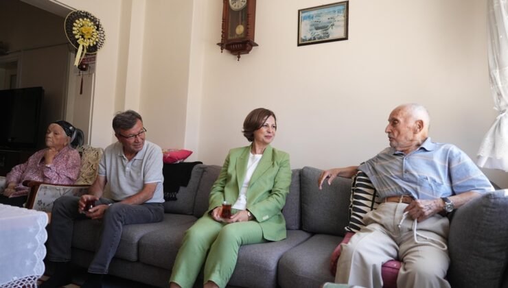 Başkan Ayşe Ünlüce Kıdemli Vatandaşları Dinlemeye Devam Ediyor
