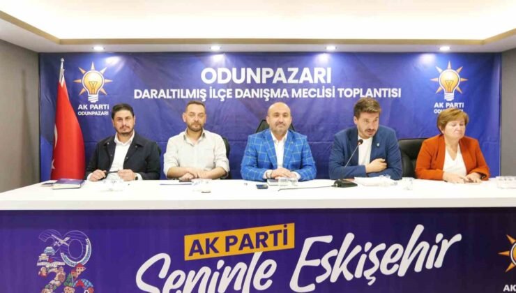 AK Parti Odunpazarı Daraltılmış İlçe Danışma Meclisi Toplantısı gerçekleştirildi