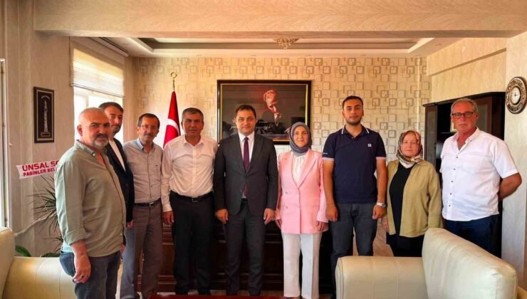 AK Parti’den Kaymakam Temel’e ’hayırlı olsun’ ziyareti