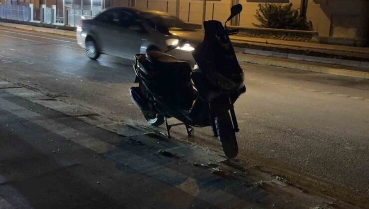 Alkollü sürücünün kullandığı motosiklet kaza yaptı: 2’si çocuk 3 yaralı
