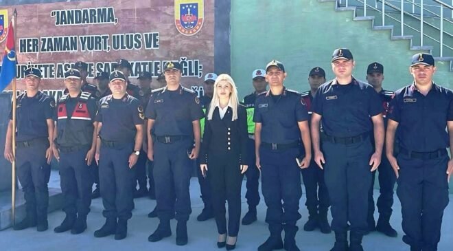 Altıntaş Kaymakamı Yıldırım’dan jandarma birimlerine ziyaret