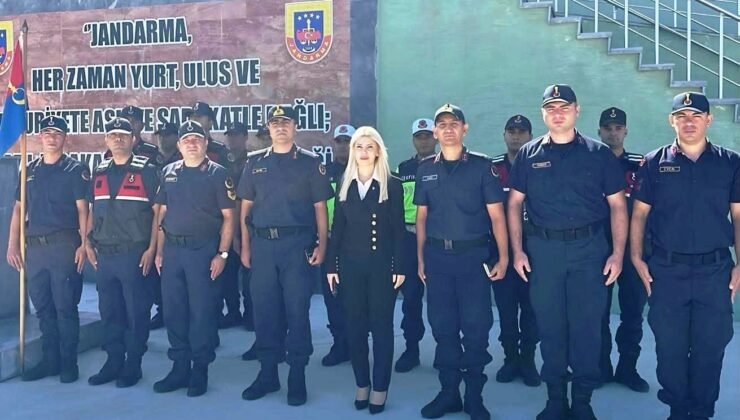 Altıntaş Kaymakamı Yıldırım’dan jandarma birimlerine ziyaret