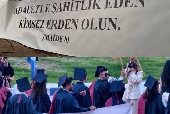 Ayet-i Kerime pankartına bir engel de Eskişehir’de
