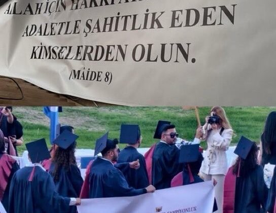 Ayet-i Kerime pankartına bir engel de Eskişehir’de