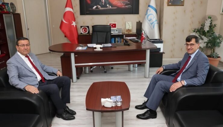 Başkan Kahveci ve Müdür Sayar, Kütahya için ortak çalışmaları değerlendirdi