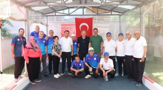 Bilecik Huzurevi, bocce dostluk müsabakasından galibiyetle ayrıldı
