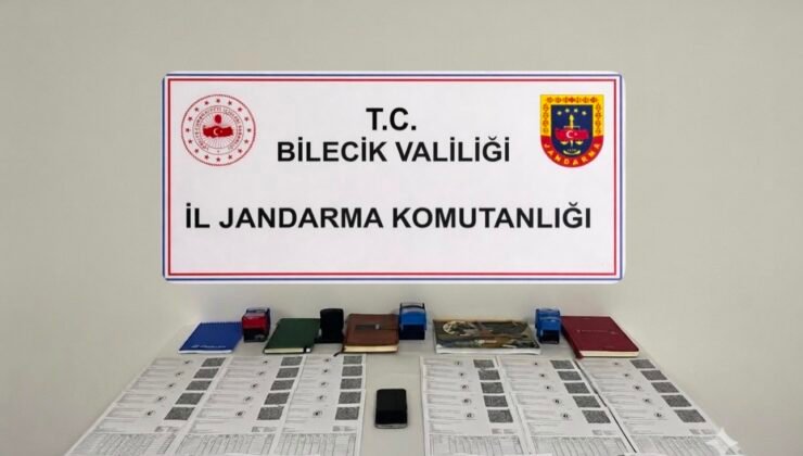 Bilecik’te 14,5 milyon liralık sahte fatura ele geçirildi, 2 kişi yakalandı