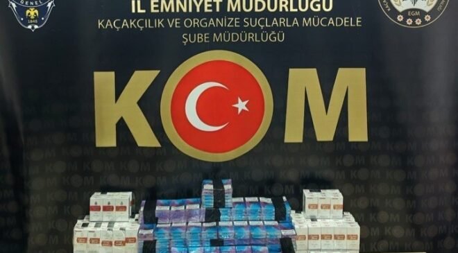 Bilecik’te 590 paket kaçak sigara ele geçirildi