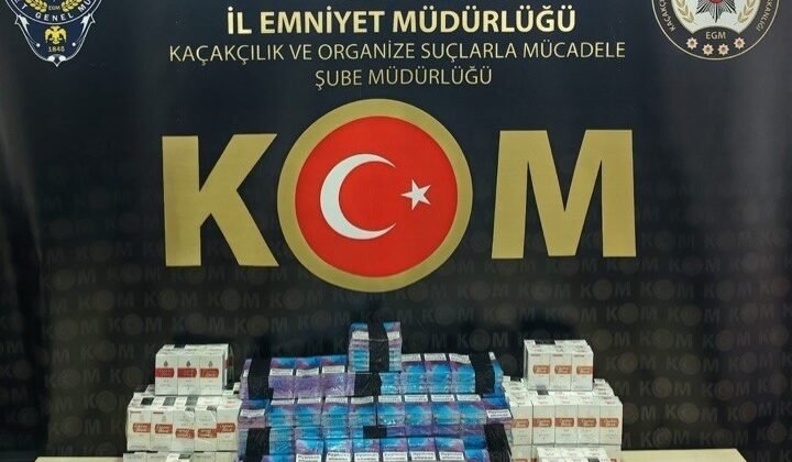 Bilecik’te 590 paket kaçak sigara ele geçirildi