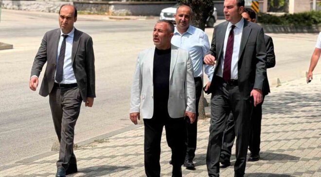 Bilecik’te karayolu yatırımları yerinde incelendi