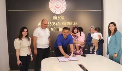 Bilecik’te koruyucu aile sözleşmesi imzalandı