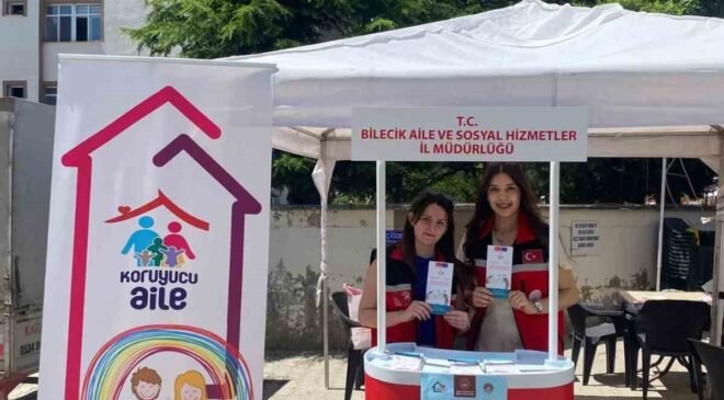 Bilecik’te koruyucu aile tanıtım standı açıldı