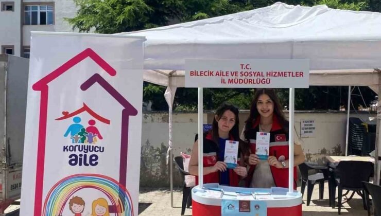 Bilecik’te koruyucu aile tanıtım standı açıldı